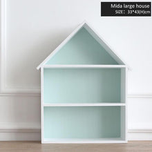 Load image into Gallery viewer, Mint Green House Shape Storage Board