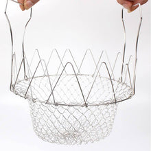 Load image into Gallery viewer, Stainless Chef Magic Mesh Basket