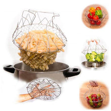 Load image into Gallery viewer, Stainless Chef Magic Mesh Basket