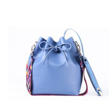 Load image into Gallery viewer, Women bag with Colorful Strap Bucket