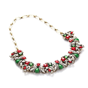 Happy Holiday Statement Necklace