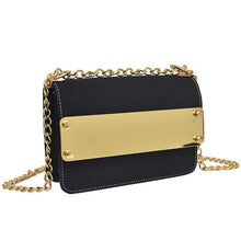 Load image into Gallery viewer, Chic Casual Dull Polish Rectangle Color Block Chain One Shoulder Bag