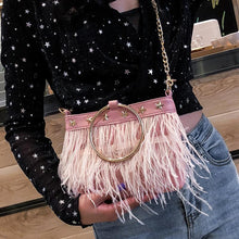 Load image into Gallery viewer, Casual Fashion Elegant Fringe Rectangle One Shoulder Hand Bag