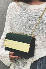 Load image into Gallery viewer, Chic Casual Dull Polish Rectangle Color Block Chain One Shoulder Bag