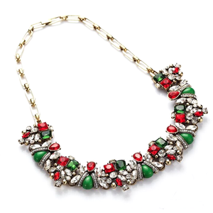 Happy Holiday Statement Necklace