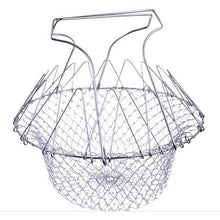 Load image into Gallery viewer, Stainless Chef Magic Mesh Basket