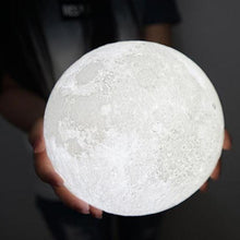 Load image into Gallery viewer, Rechargeable 3D Moon Lamp