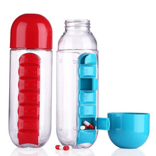 Load image into Gallery viewer, Water Bottle Daily Pill Box
