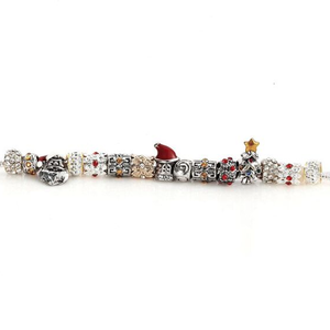 Jolly Santa Charms Bracelet