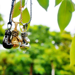 Men'S Boxing Glove Necklace