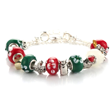 Christmas Symbols Charms Bracelets