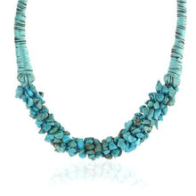 Load image into Gallery viewer, Turquoise Pebble Necklace