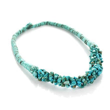 Load image into Gallery viewer, Turquoise Pebble Necklace