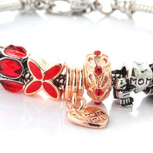 Load image into Gallery viewer, Mother&#39;s Everlasting Love Charms Bracelet