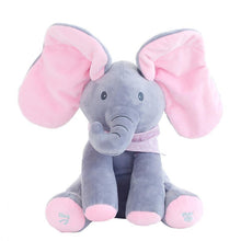 Load image into Gallery viewer, Peek A Boo Elephant Play Plush Toy