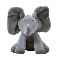 Load image into Gallery viewer, Peek A Boo Elephant Play Plush Toy