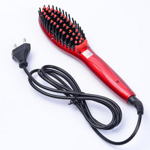 Load image into Gallery viewer, Fast Hair Straightener hair Electric brush