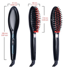 Load image into Gallery viewer, Fast Hair Straightener hair Electric brush