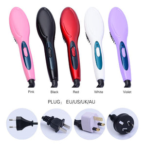 Fast Hair Straightener hair Electric brush