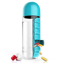 Load image into Gallery viewer, Water Bottle Daily Pill Box