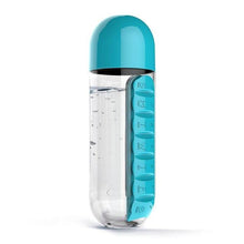 Load image into Gallery viewer, Water Bottle Daily Pill Box