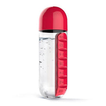 Load image into Gallery viewer, Water Bottle Daily Pill Box