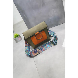 Fashion Women bag with Colorful strap