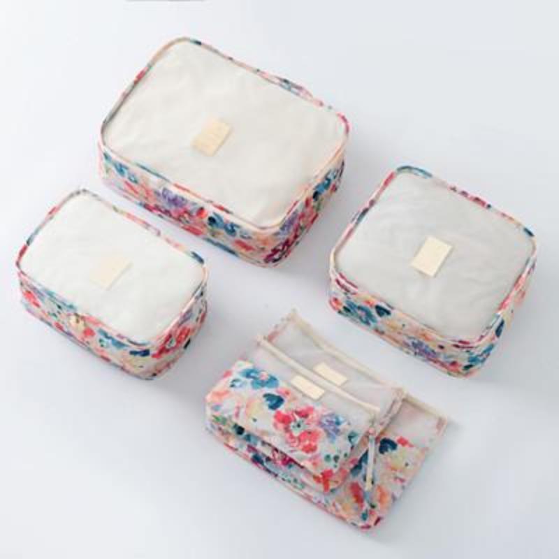 6Pcs Travel Set Bags Packing Cube