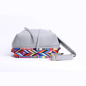 Women bag with Colorful Strap Bucket