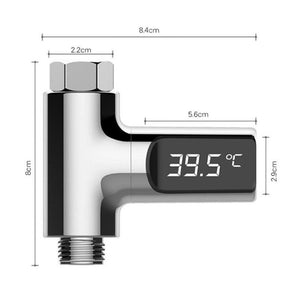 LED Display Home Water Shower Thermometer