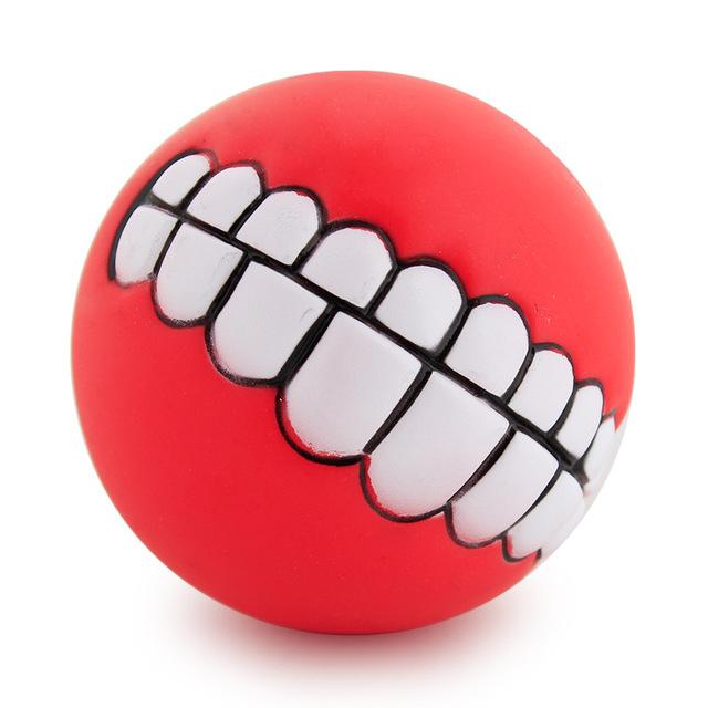 Funny Dog Teeth Toy Ball