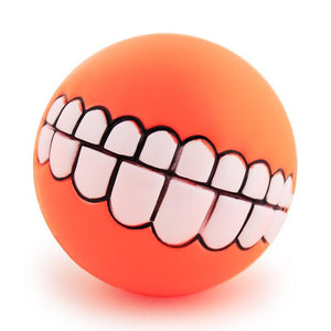 Funny Dog Teeth Toy Ball