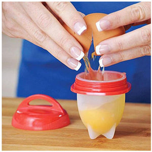 6Pcs/Set Silicone Egglettes Egg Cooker