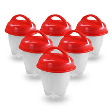 Load image into Gallery viewer, 6Pcs/Set Silicone Egglettes Egg Cooker