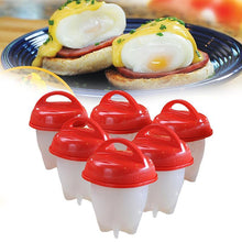 Load image into Gallery viewer, 6Pcs/Set Silicone Egglettes Egg Cooker