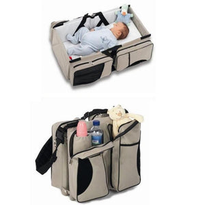 3 in 1 Diaper Bag &amp;  Foldable Baby Crib